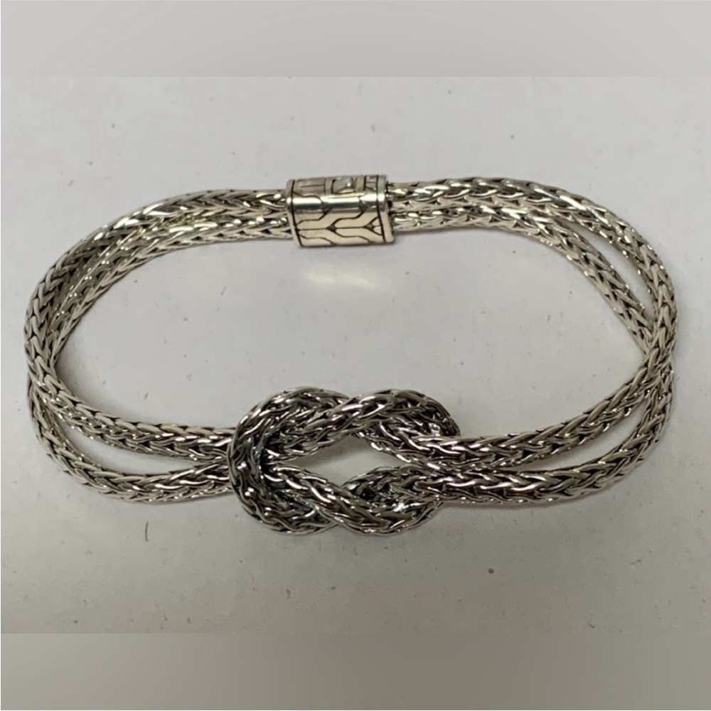 John Hardy Classic Chain Knot Layered
Rope Bracelet